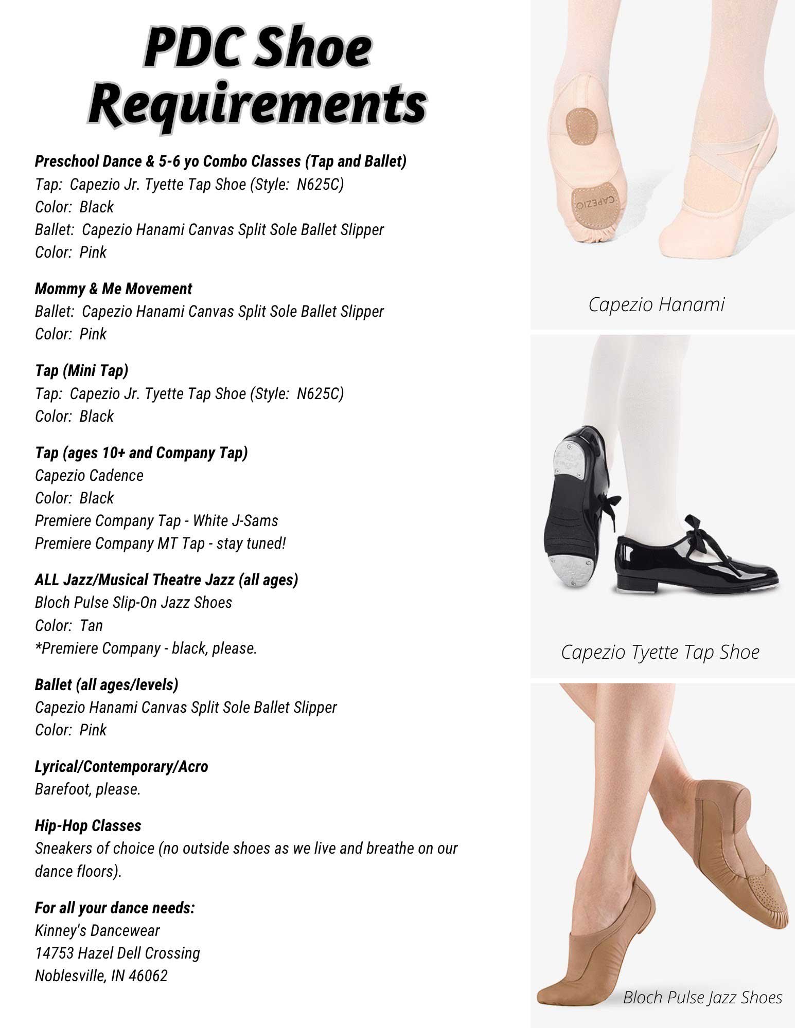 2026-27-PDC-ShoeRequirements